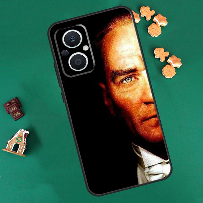 Чехол для Турции Мустафа Кемаль Ататюрк для OPPO Reno 10 Pro 4Z 5Z 8T 4 5 6 7 8 Lite OPPO Find X5 X6 Pro X2 Neo X3 Lite