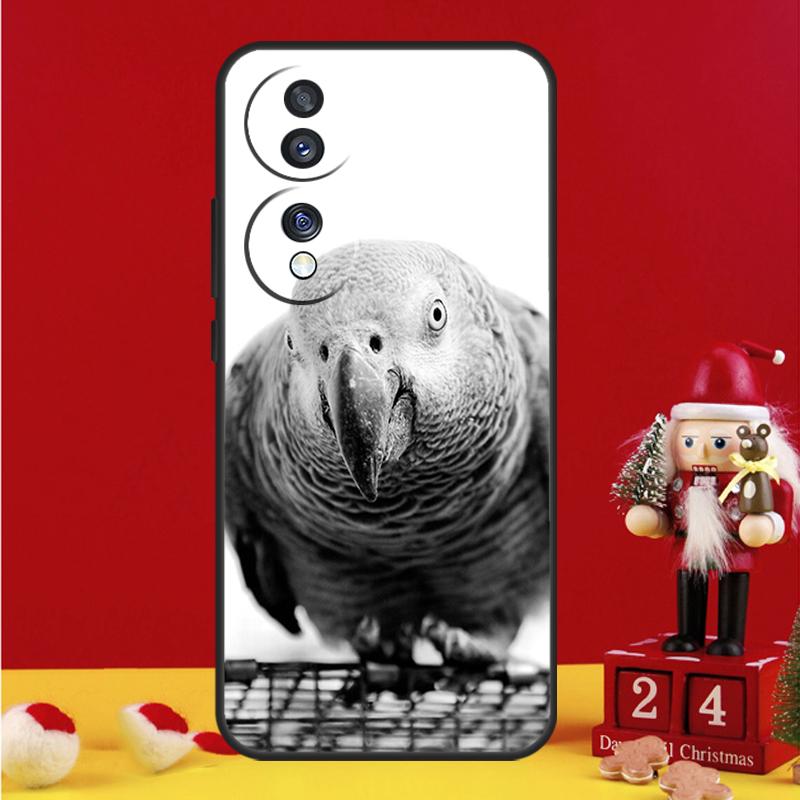 Чехол African Grey Parrot для Honor Magic 8 5 6 7 Pro Honor Win RT 50 70 90 200 400 Lite X8c X9b X9c X9a X9d