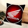 H-H-Honda Мотоцикл Подушка Чехол Шелковистый Короткий Плюш Домашний Диван Подушка Чехол - Невидимая Молния Домашний Декор