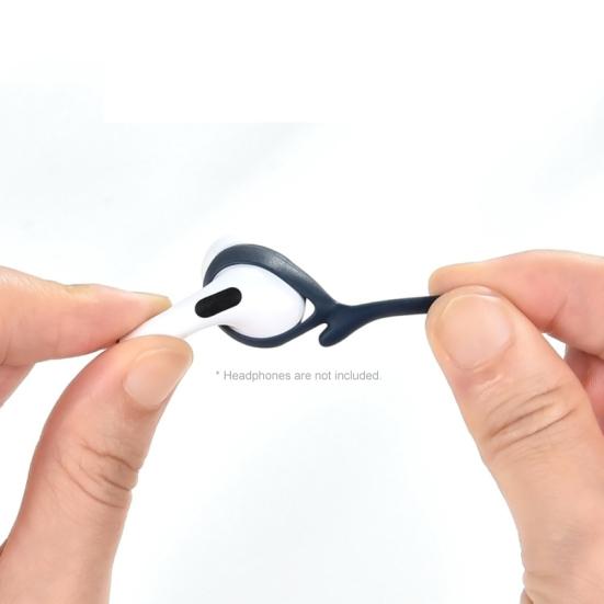 2Pcs Anti-lost Anti-slip Soft Earcaps Earphone Protective Cover for AirPods Pro