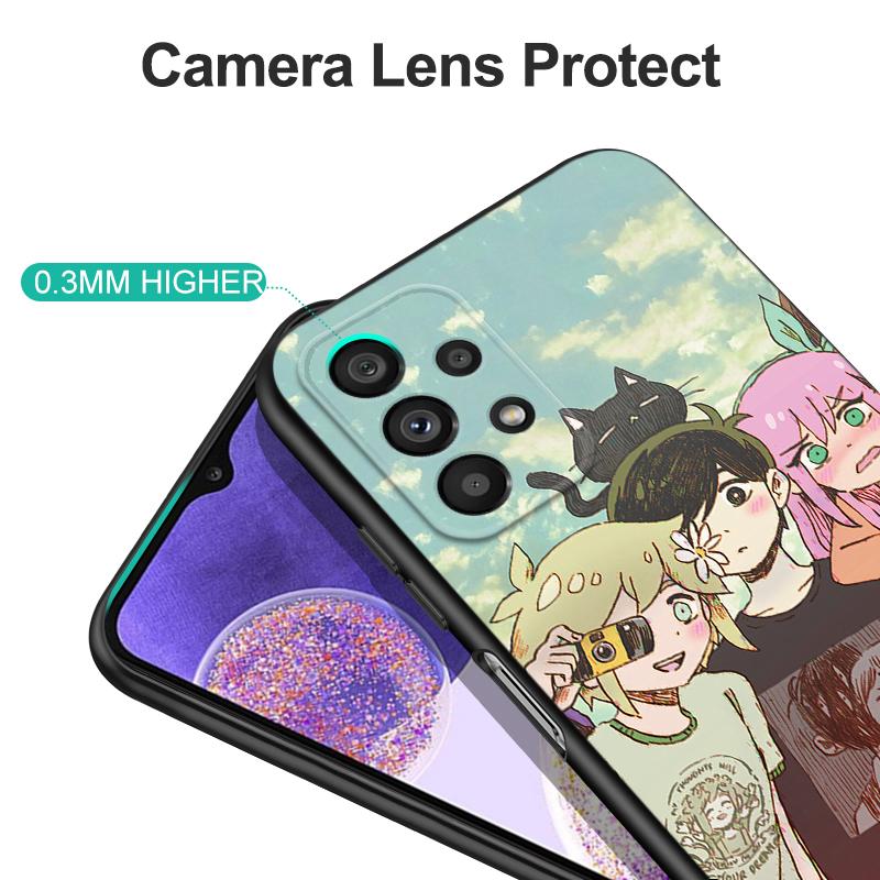 Черный чехол из ТПУ для OPPO A1K A5 A5S A5XS A3S AX5 A11 A11X A12E A12 A7 A9 A9X 2018 2020 Omori
