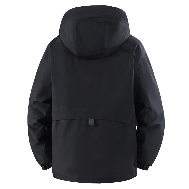 Большой размер 5XL-12XL Модные зимние мужские куртки с капюшоном Водонепроницаемые Повседневные Свободные Толстые Теплые Оверсайз Верхняя одежда Мужское пальто