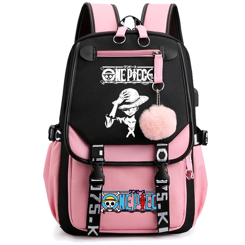 Аниме цельный рюкзак для женщин холщовая сумка для ноутбука школьная сумка для девочек-подростков школьная сумка женская дорожная сумка Mochila
