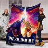 Personalized Custom Name Blanket - He-Man and the Masters of the Universe Print Design,Blanket for Sofa,Bed,Travel,Camping - Soft and Warm, Great Gift