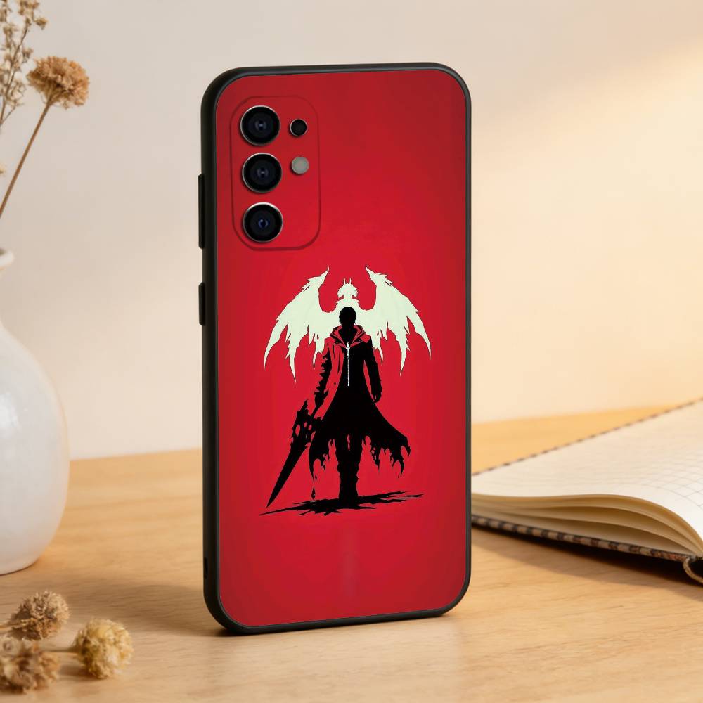 Чехол для телефона D-Dante D-Devil May C-Cry для Samsung S25, S24, S21, S22, S23, S30, Ultra, S20, Plus, Fe, Lite, Note, 10, Черный чехол