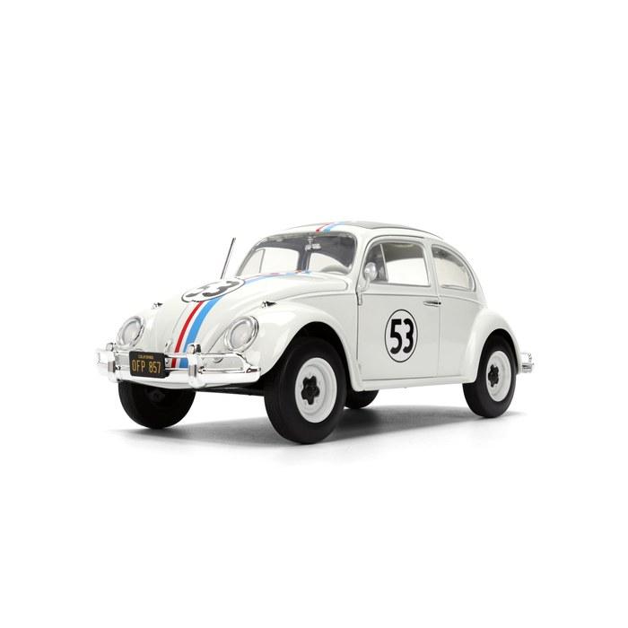 Jada Herbie Жук-любовь Volkswagen Beetle Hollywood Rides 1:24 литых автомобиля Желтый