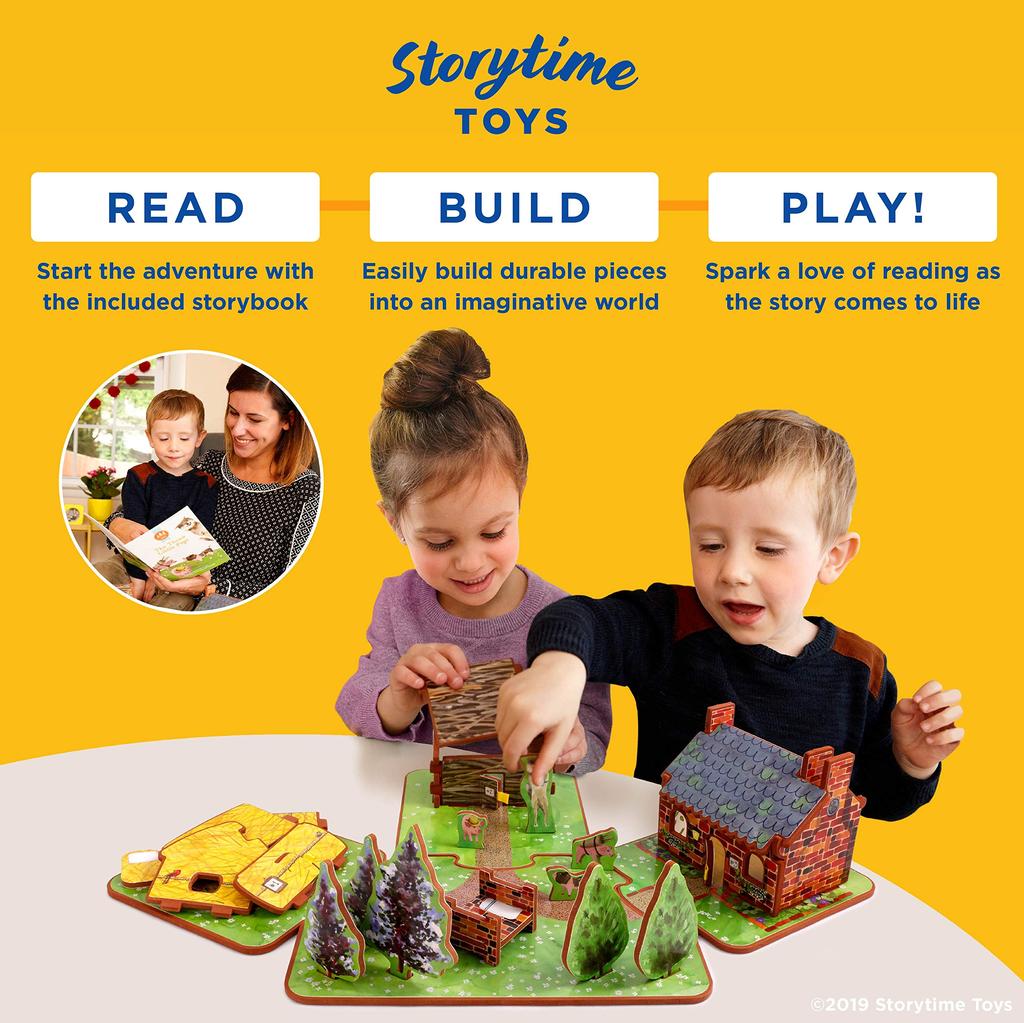 Игрушки для рассказывания историй Кукольный домик Storytime Toys: Три поросенка SY33