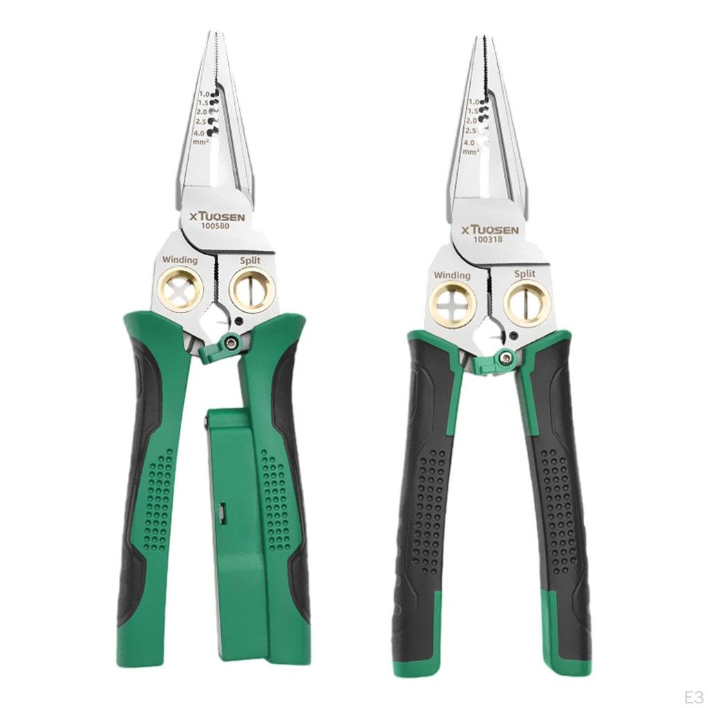 8-дюймовый инструмент для зачистки проводов, обжимной инструмент для кабеля, клещи-захваты для электриков