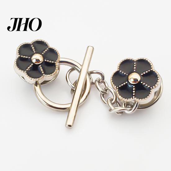 Stylist-approved Button Fasteners 5 Pcs Chain Pins Cardigan Closure Fastener No Fashion Accessories Sewing Detachable Decorative Buttons for Sweaters