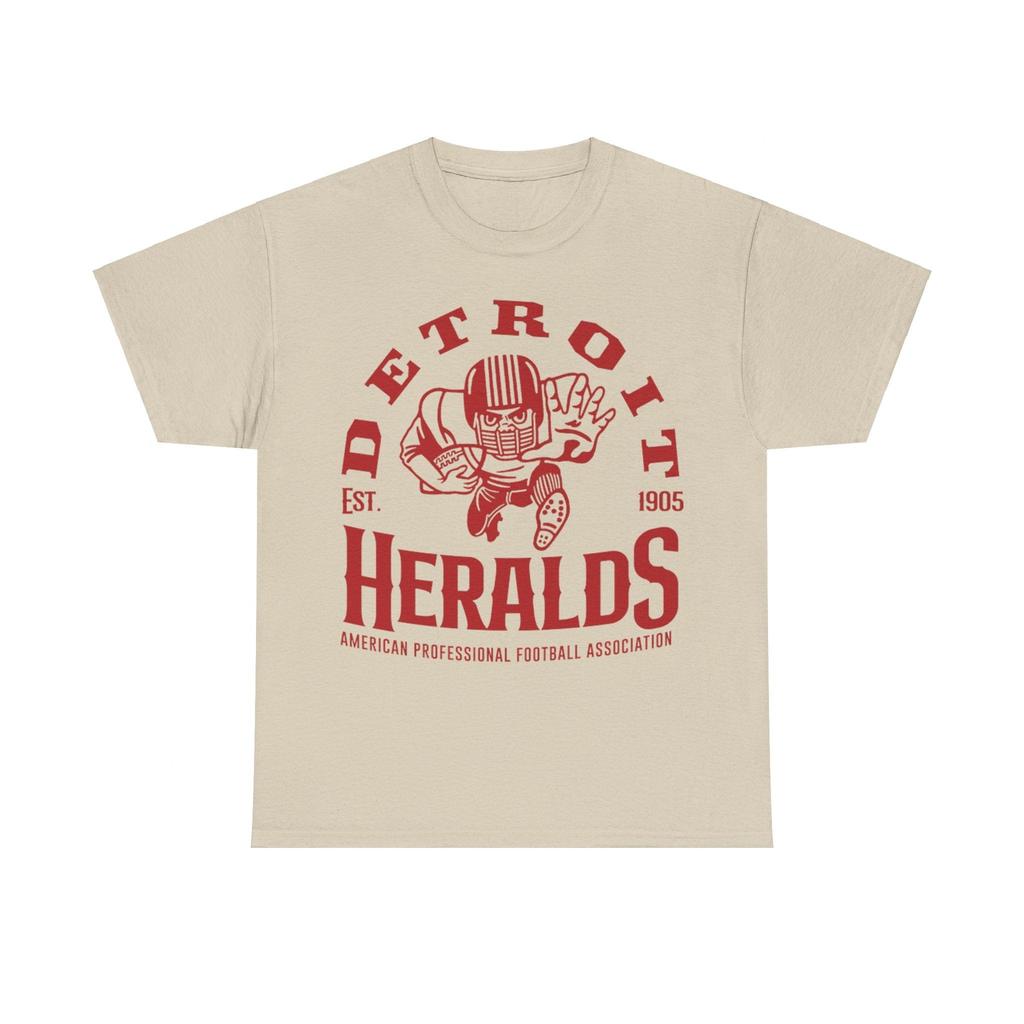 Футболка Detroit Heralds Est 1905 Футбольная команда Мичигана