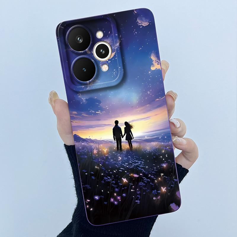 Чехлы Для Realme 15 Pro 5G Модный Минимализм Цветочный Чехол Для Телефона Ударопрочная Защита Мягкий Чехол Для Realme 15 15Pro 5G