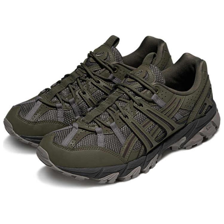 Asics Гель-Сонома 15-50 Унисекс Трюфельно-серый/Зеленый Мантия 1203A538-022