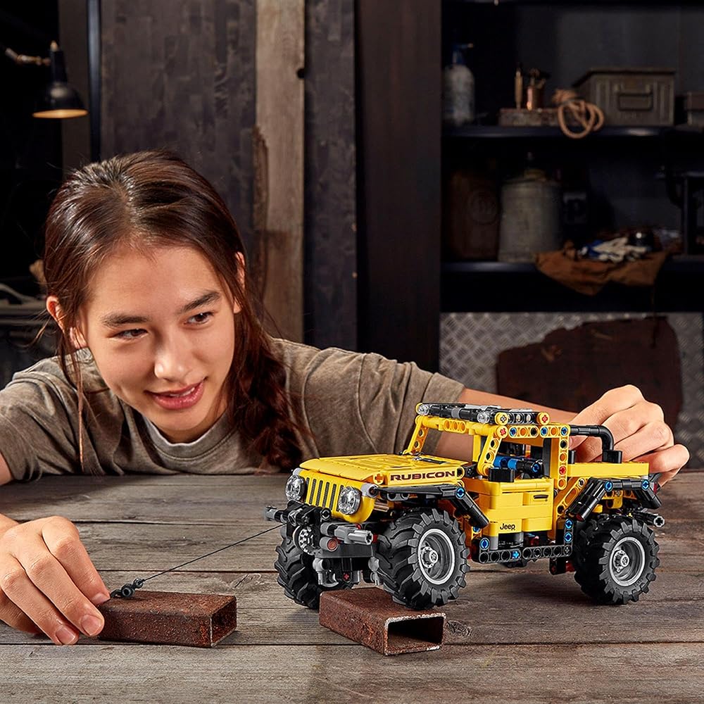 Конструктор LEGO Technic Jeep Wrangler 42122, STEM-игрушка, обучающий блок для мальчиков от 9 лет