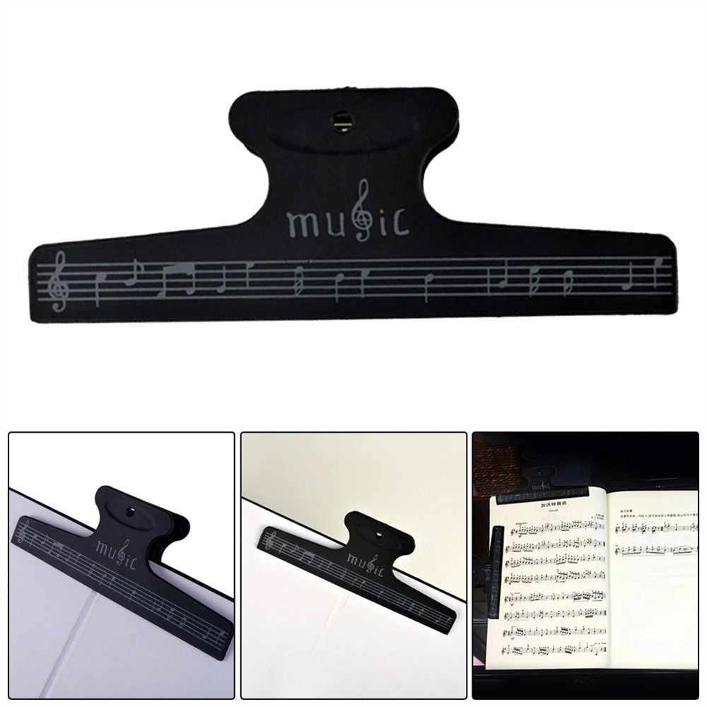 Clip Violin Guitar Black Music Sheet Holder Sheet Music Clip Music Score Clips Note Paper Clips