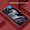 Space Starry Sky Horse For OnePlus Nord CE N3 30 2 20 4 2T 2 Lite 5G Ace 5 2V 6 7 10 8 9 12 13 Tempered glass phone case black