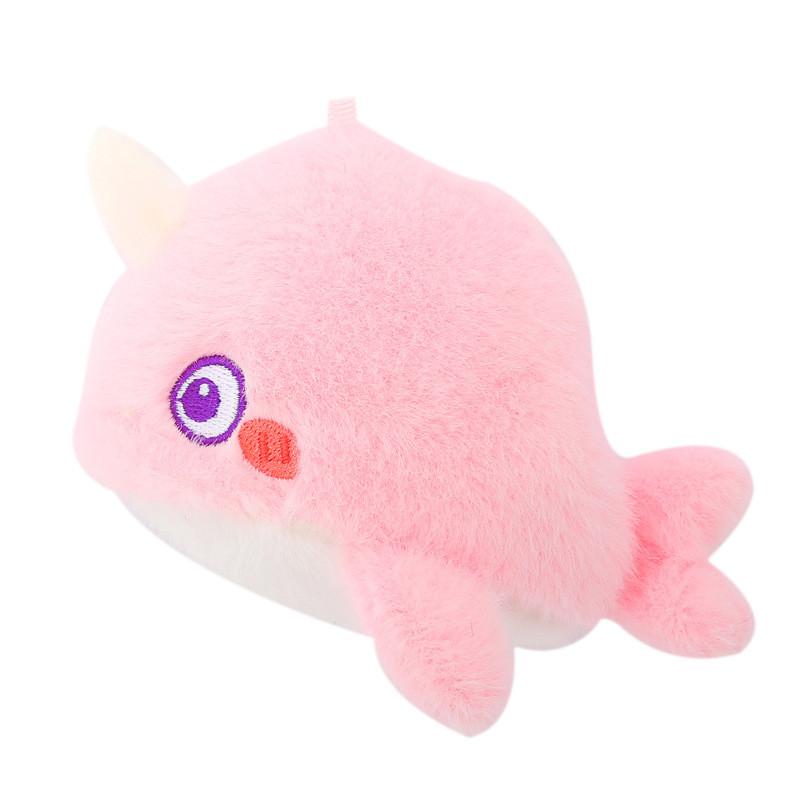 Восхитительный ассортимент плюшевых брелоков в виде морских животных, доступных в нескольких забавных цветах