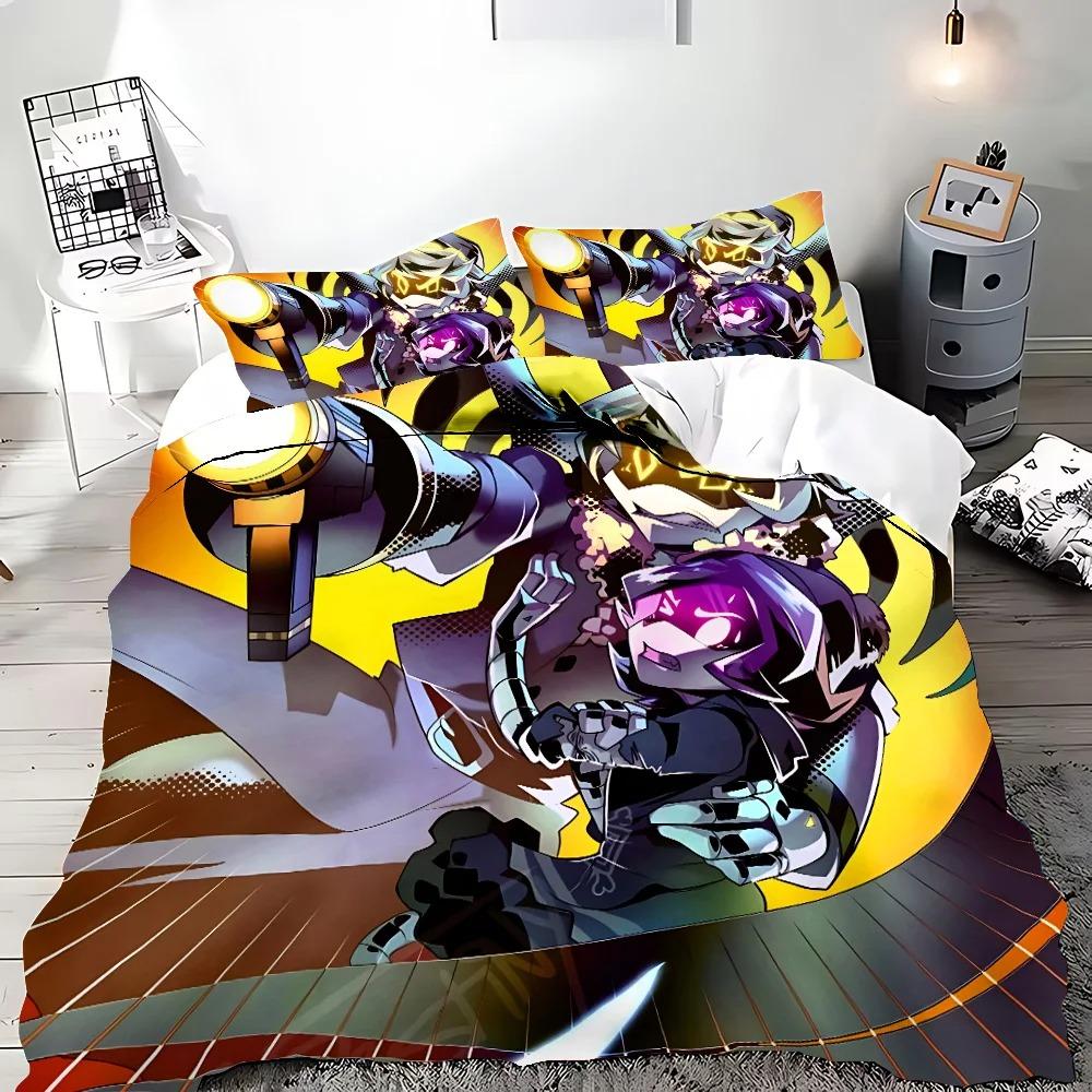 Exquisite 3D M-Murder Drones Bedding Set Duvet Cover Pillowcase Bedroom Decoration Full Size Youth Kids Girl Boys Birthday gift