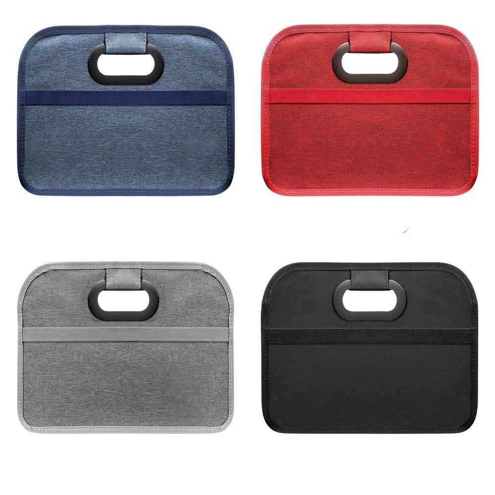 Oxford Cloth Car Trunk Organizer Large Capacity Auto Storage Bag Outing Storage
