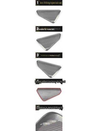 2020 CT4 Stainless Steel Center Console Speaker Cover Decorative Sticker