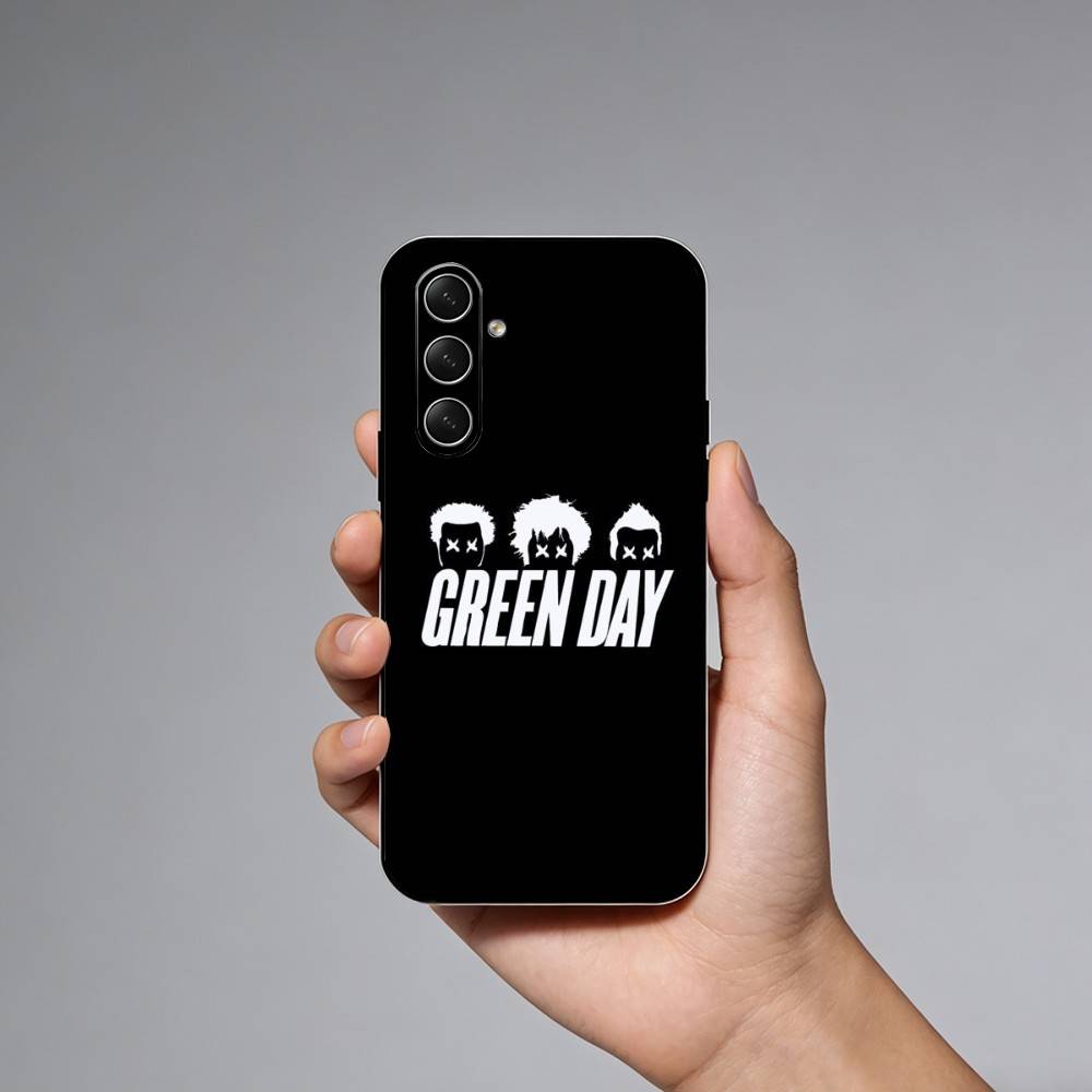 G-Green Band Day Phone Case For Samsung Galaxy A73,A72,A71,A70,A52,A51 Others Soft Black Cover