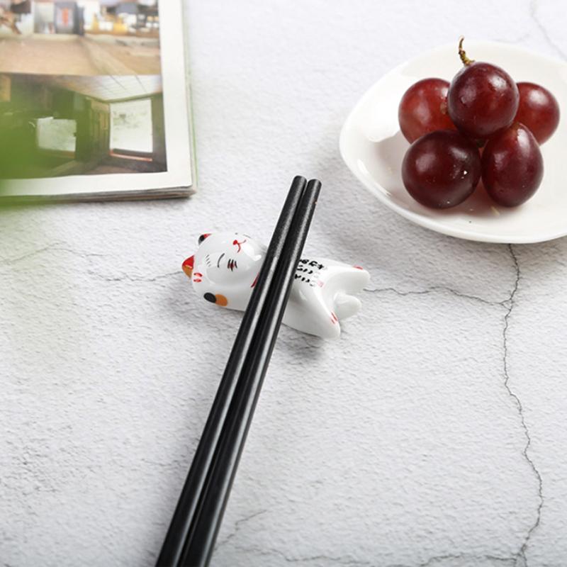 5/6 шт японский керамический держатель для палочек для еды Lucky Cat подушка для палочек для еды El Restaurant держатель для ручек столовый декор