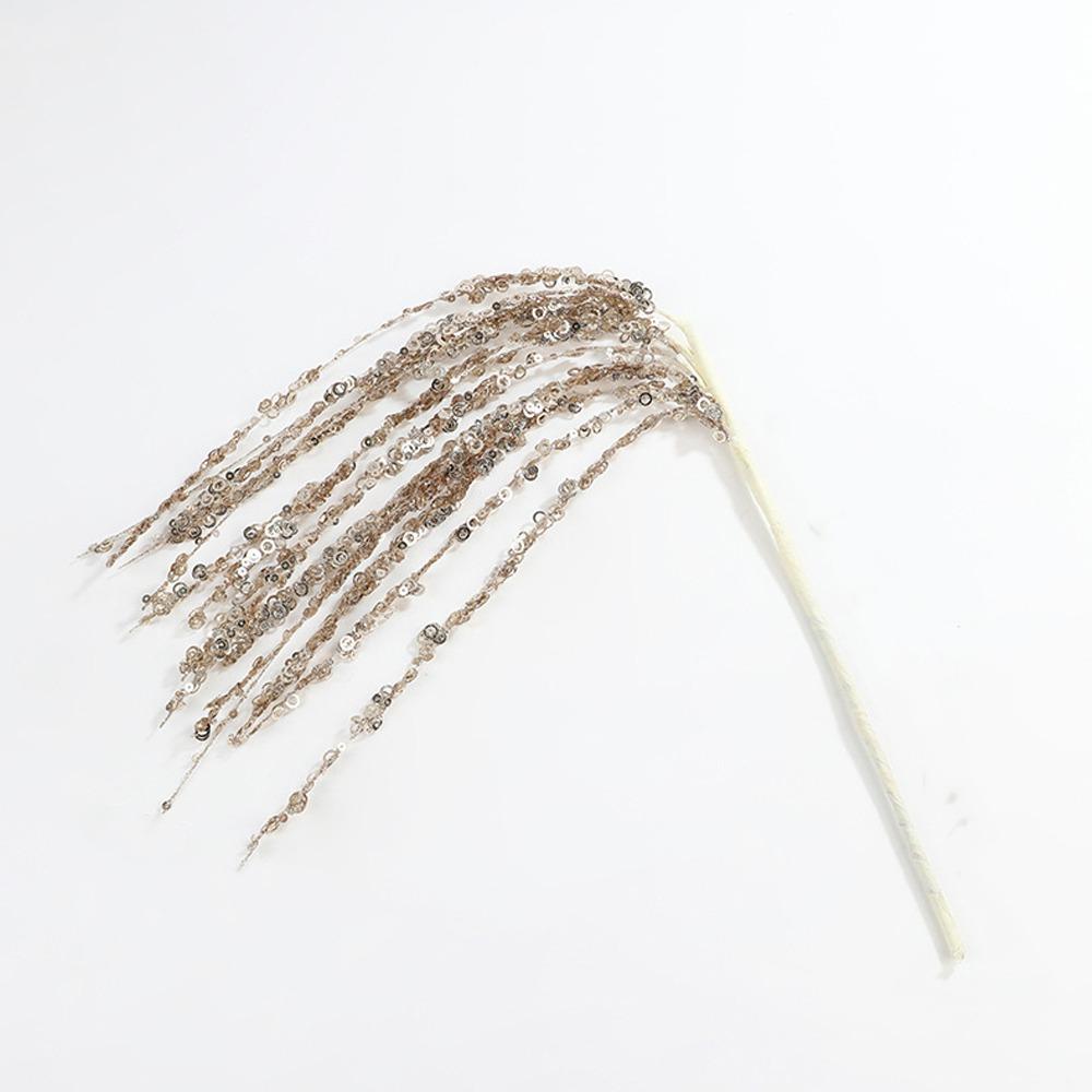 2 шт. Блестки Искусственные Рождественские Блестящие Ветки Веселого Рождества Украшение