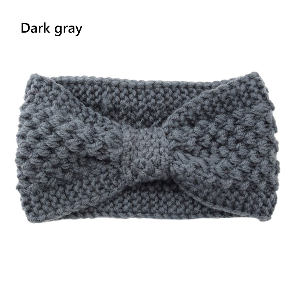 Аксессуары Эластичные повязки на голову для женщин Вязаные повязки на голову Повязка для ушей Крючком Грелка для ушей