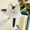 Creative Manta Ray Cat Plush Pillow - Funny Cartoon Devil Ray Toy for Girls' Birthday Gift