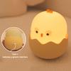 Милая курица из яичной скорлупы Ночник USB-перезаряжаемая силиконовая лампа Сенсорный свет Веселая и практичная настольная лампа в качестве подарка - отличный выбор