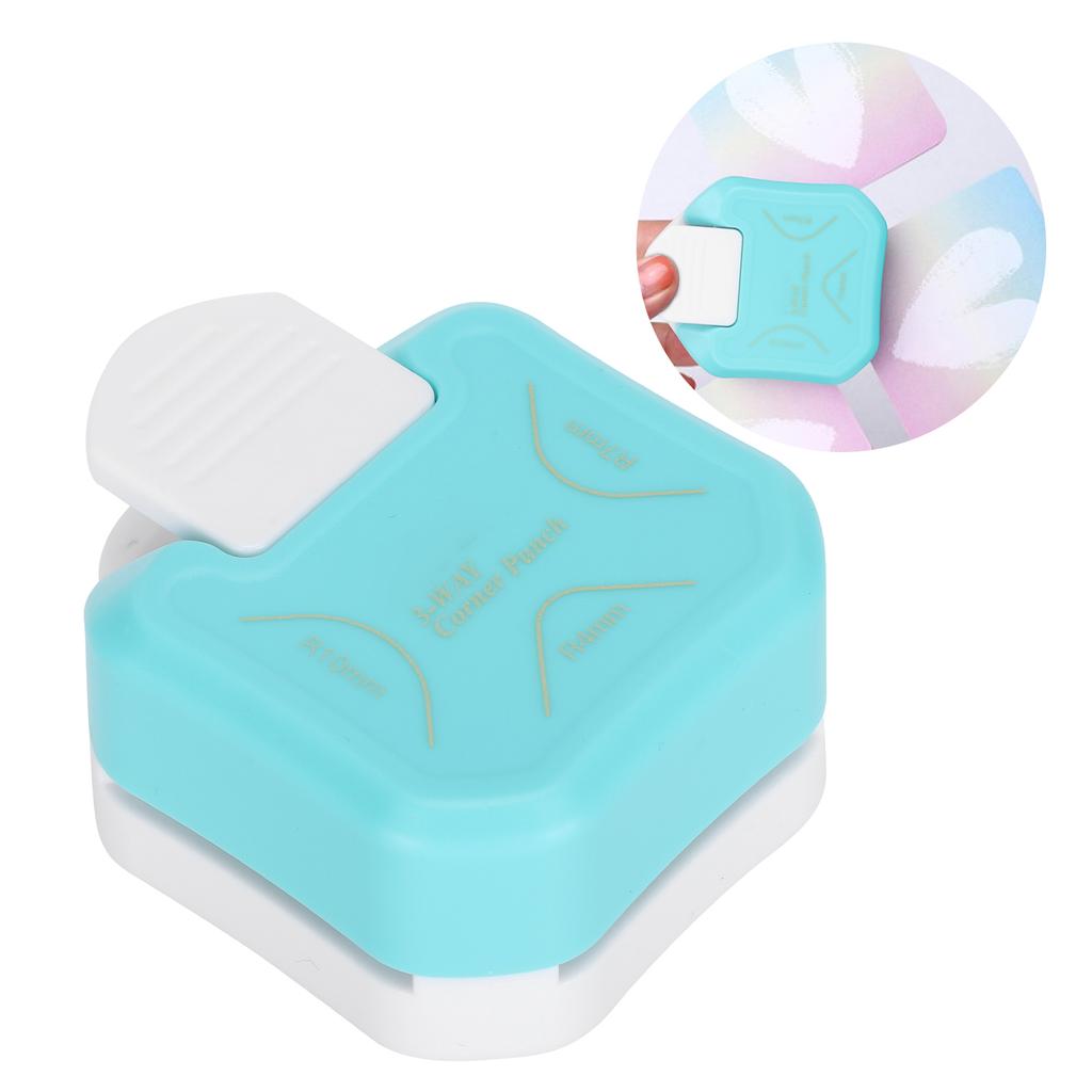 Дырокол для скругления углов, портативный, 3 в 1, мини-устройство для обрезки углов бумаги, многофункциональное устройство для скругления углов