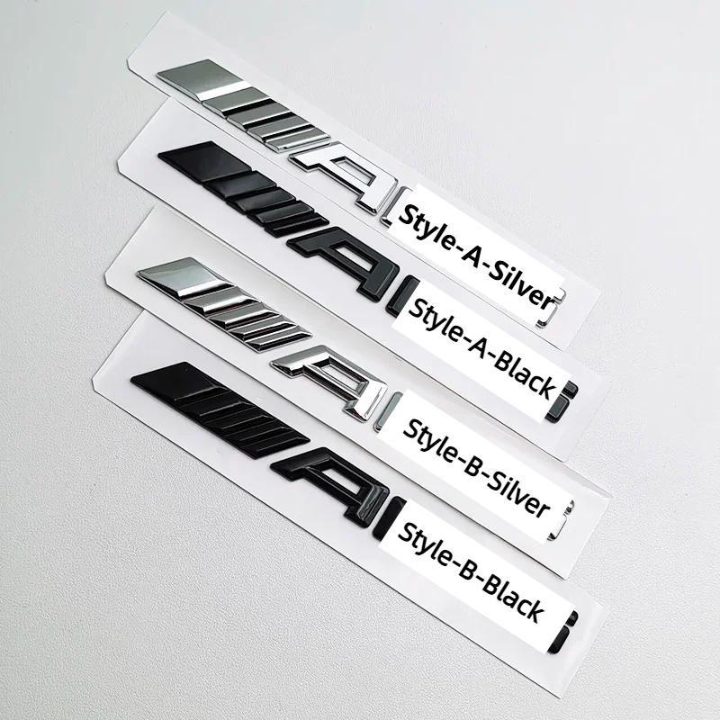 3D ABS Am/g Logo Emblem Letters Car Trunk Badge Sticker Accessories
