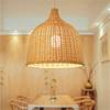 Wicker Lights Rattan Pendant Lamp 26*26CM Southeast Asia Pendant Lamp Japanese Style Pendant Lights E27 Lights LED Bulb Lighting