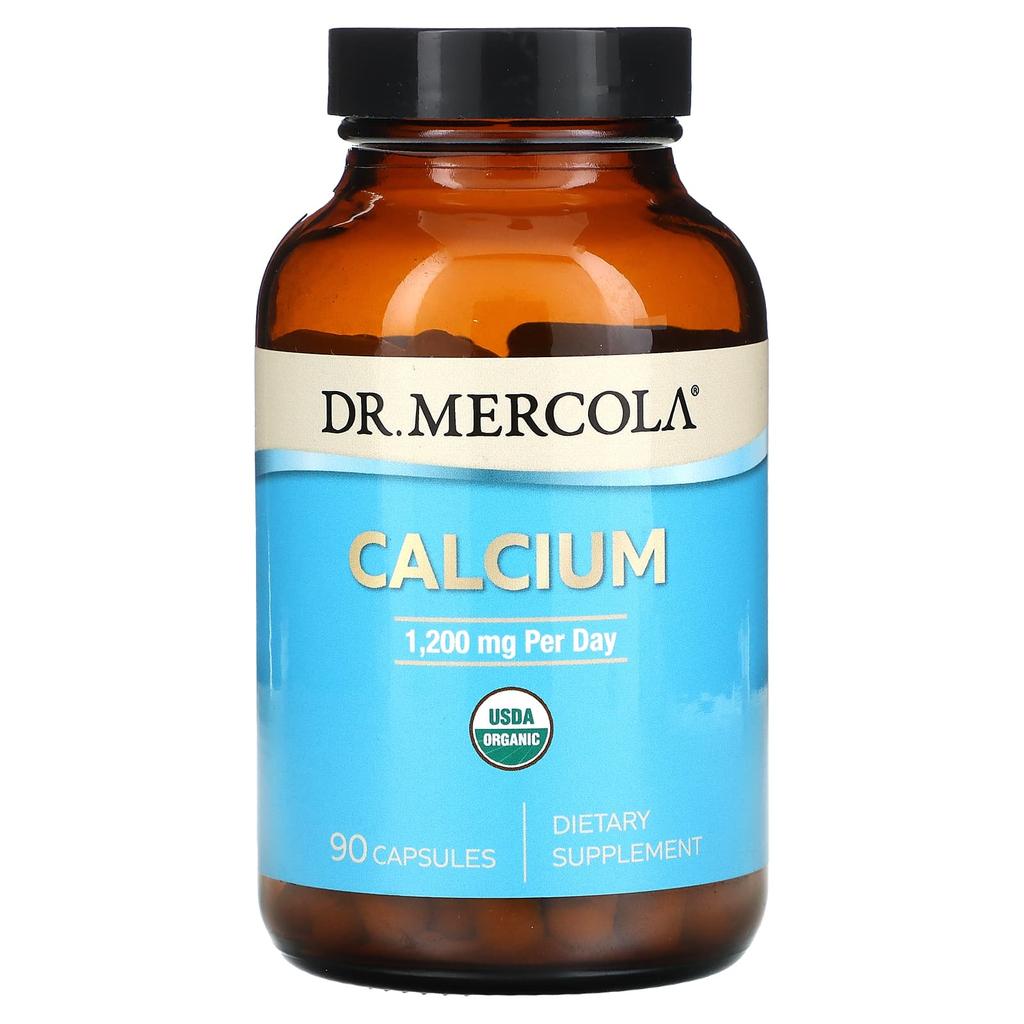 Доктор. Mercola, Кальций, 1200 мг, 90 капсул