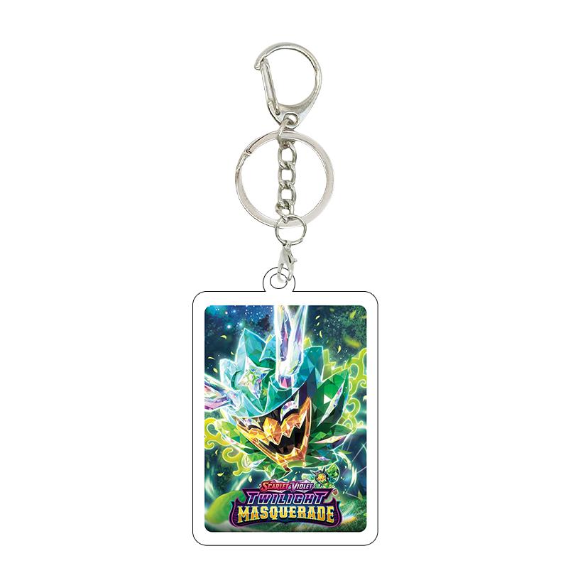 Аниме Мультфильм Генгар Псайдак Мью Бульбазавр Персонажи Аниме Игр Акриловый Подвеска PKM Ptcg Декор Брелок Кольцо для Фанатов Подарки