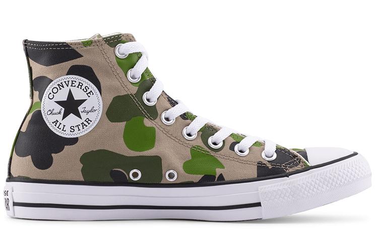 Кеды Converse Chuck Taylor All Star High 'Archival Camo' 166714C