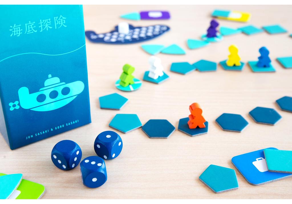 Oink Games Board Game Deep Sea Adventure Deep Version Ages 8+ 2-6 Players