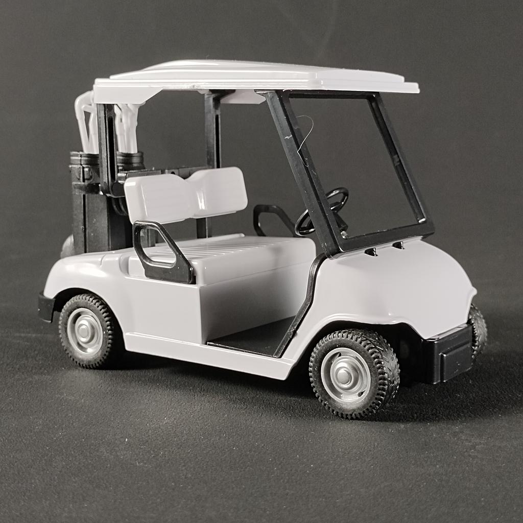 1:20 Golf Cart Diecast Model Car Alloy Pull Back Children's Toy Car Toy Birthday Gifts For Boys Girls Kids