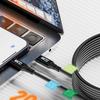 Кабель USB 3.2 Type-C PD 100 Вт для быстрой зарядки, 20 Гбит/с для передачи данных, 8K/60 Гц для проецирования экрана, 5 м