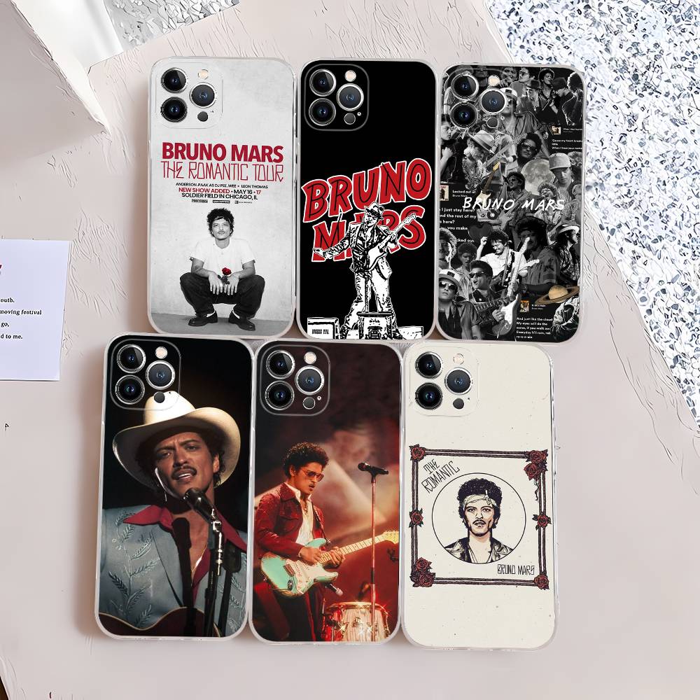 Famous Bruno Mars The Romantic Phone Case For IPhone 17 16 14 11 12 13 15 Pro Max 14 Plus 17 Air Cover
