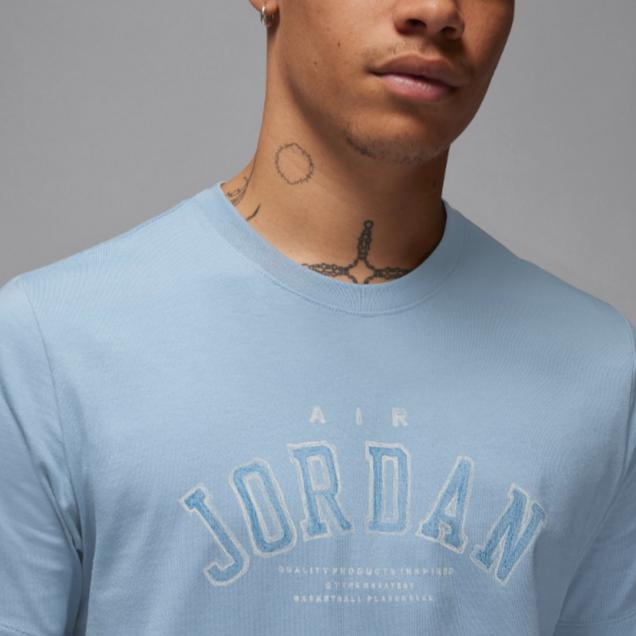Men's T-Shirt Jordan Flight Essentials T Shirt Men's Industrial Blue