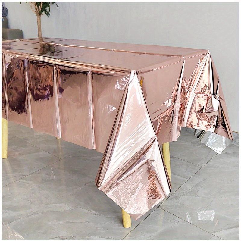 1 шт. алюминиевая пленка для вечеринки по случаю дня рождения одноразовая водонепроницаемая скатерть для реквизита для сцены