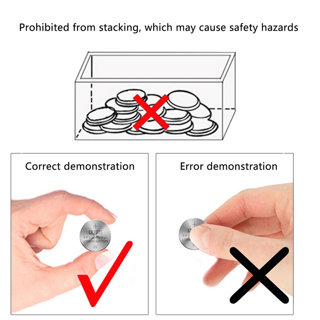 5/10 шт. CR2032 3 В литиевая батарейка-таблетка для часов, датчиков температуры, бутылок с водой, пультов дистанционного управления, игрушек