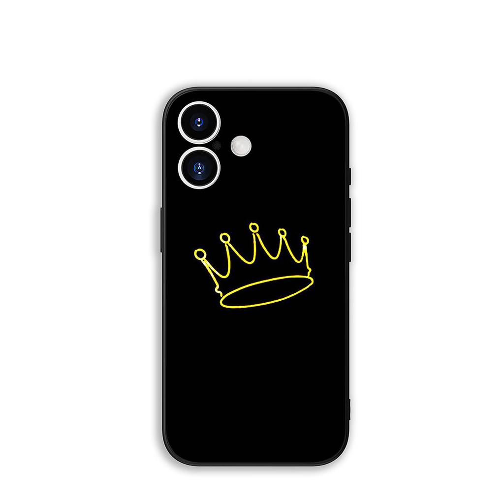 for Apple iPhone 17 16 15 11 Pro XS Max XR 6 7 8 Plus + SE 2020 5 16E Phone Cover Case Queen King Princess