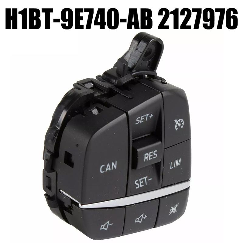 For Ford Fiesta 2009-2024 Left Steering Wheel Switch Steering Control Switch For Fiesta Auto Control Made Of ABS Material