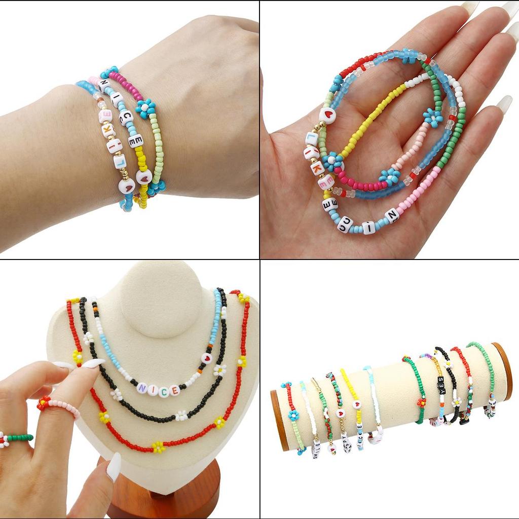 3500 шт./компл. 3 мм бисер с надписью бусины смешанного стиля для DIY аксессуары для изготовления ювелирных изделий