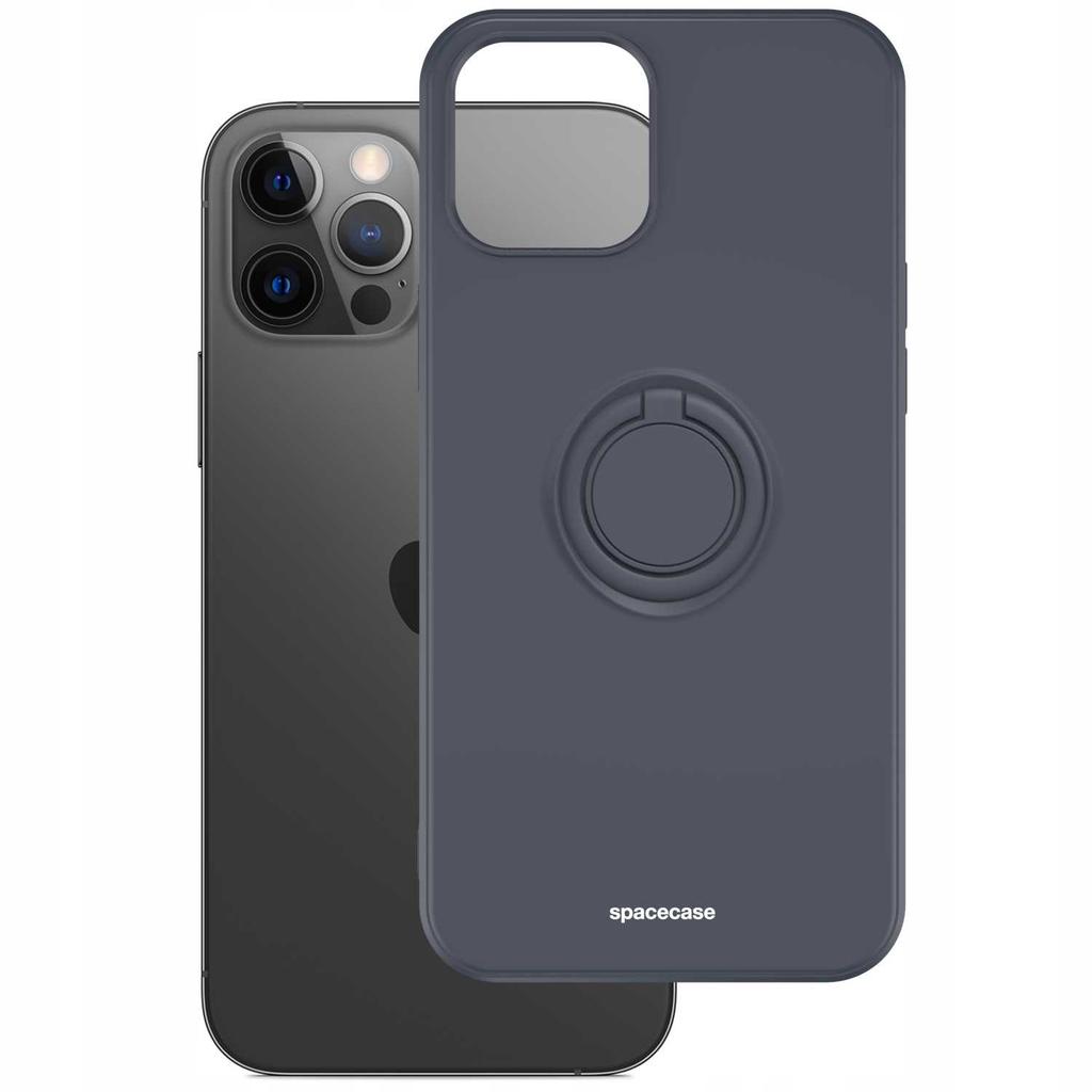 Силиконовое кольцо Sc для iPhone 12 Pro Max Черное