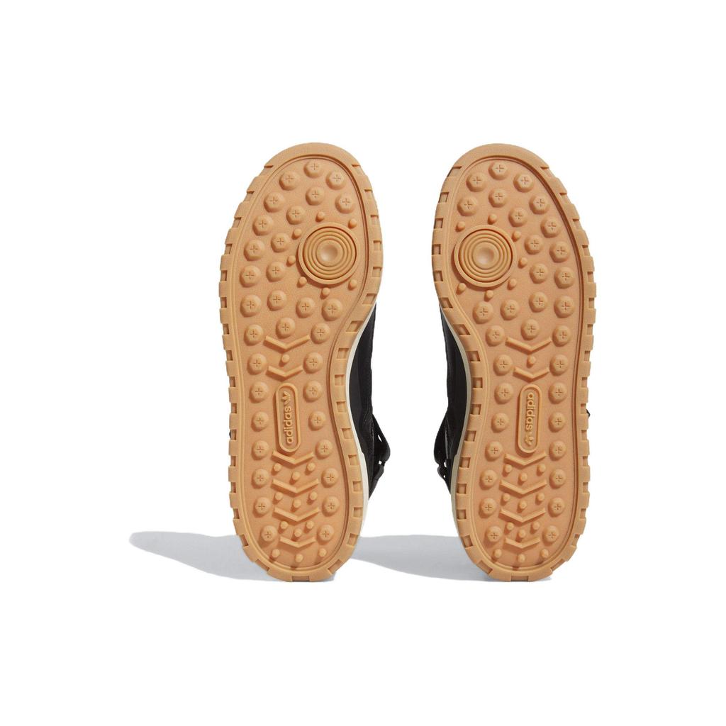 adidas Forum Boot Черные кремово-белые кроссовки унисекс Core-Black Gum IE7206