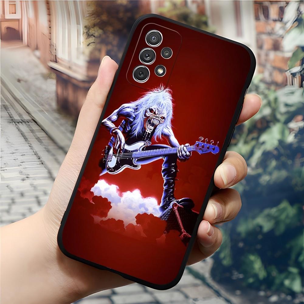 S-Skele-ton Rock-Band Phone Case for Samsung Galaxy S24 S23 S22 S20 S21 Ultra Fe Plus M54 A34 A54 A24 A52 A53 Coque