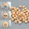 Фигурка Голова Волосы Шляпа Лица Выражение DIY Кирпичи Строительные Блоки Модель Детские Игрушки Мальчик Девочка Подарок Креативный Смех Милый Лицевой Leduo