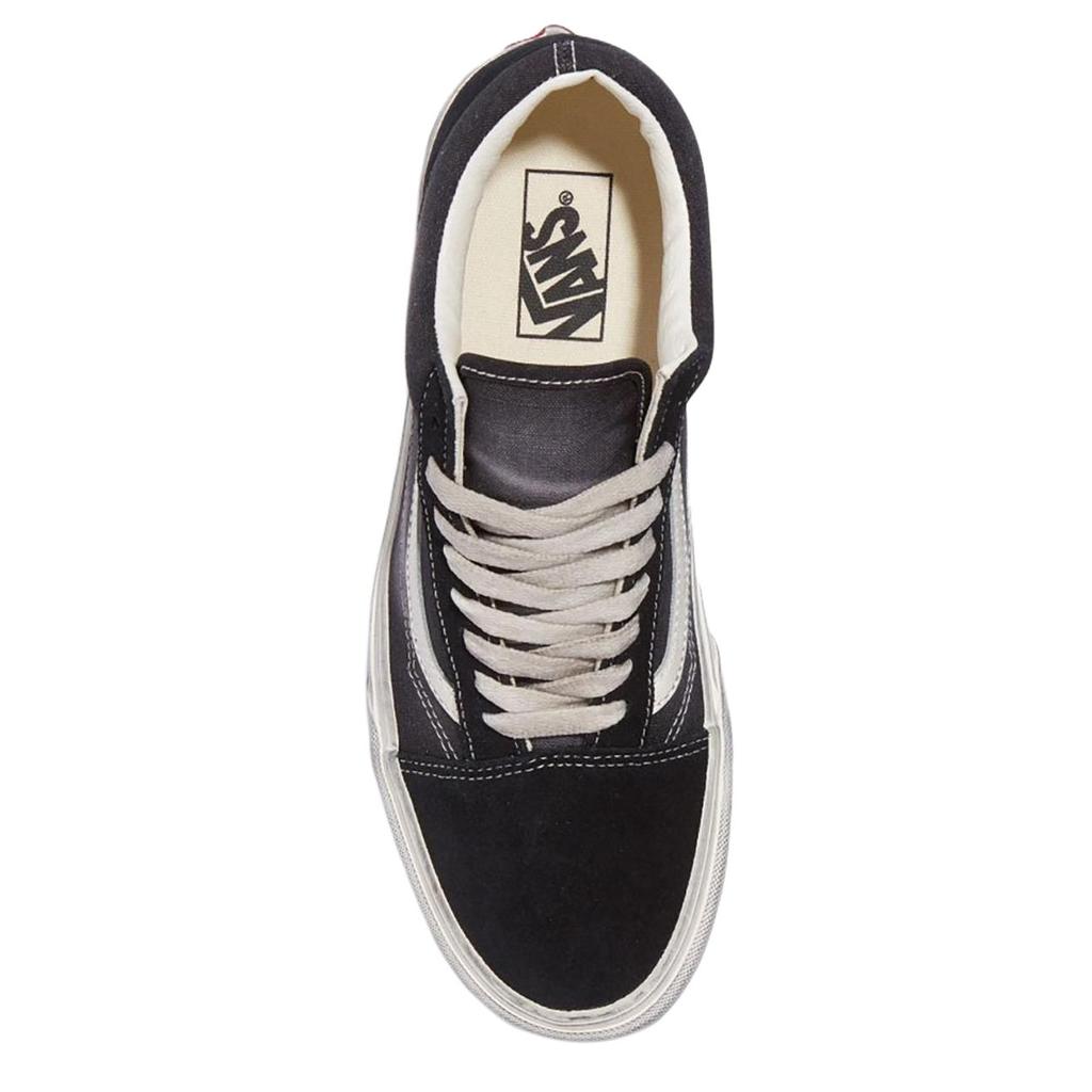 Vans Old Skool Удобные Прочные Низкие Кеды для Скейтбординга Унисекс кроссовки Черные VN000CR5BLA